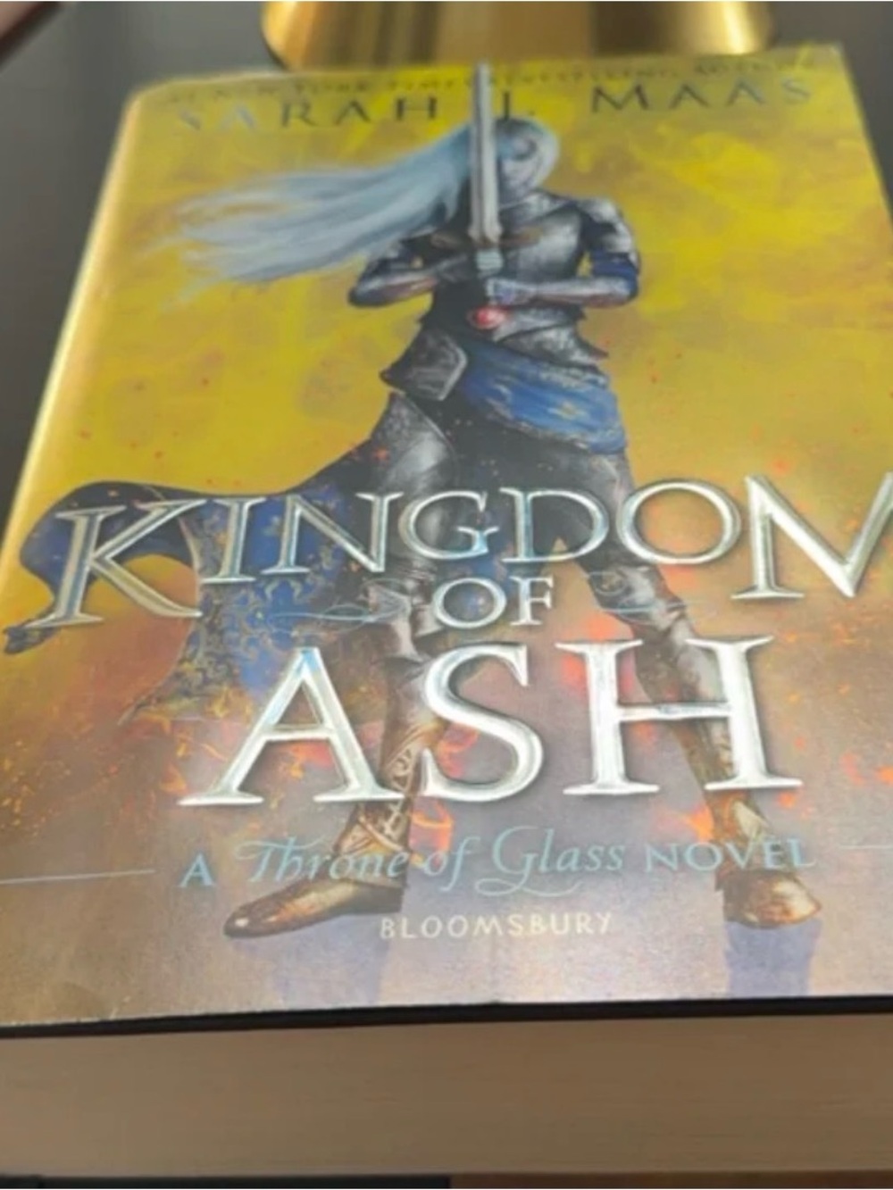 Kingdom of Ash Hardcover - Yellow Cover